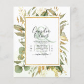 BUDGET All-in-1 Verdure Feuille or Mariage (Devant)
