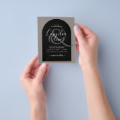 BUDGET All-in-1 Wedding Script Ampersand Arch Flyer (Hand)