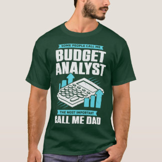 Budget Analyst Pap Vader Gift T-shirt
