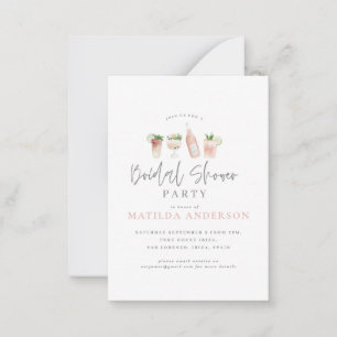 budget aquarelle nuptiale invitation à la fête de