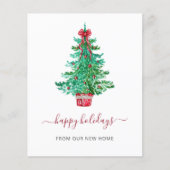 Budget Arbre de Noël Weve Cartes de fin de année d (Devant)