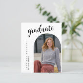 BUDGET Arch Foto Ze deed het Pet Tassel Afstuderen (Staand voorkant)