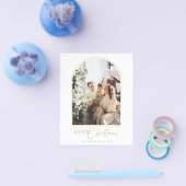 Budget Arch Merry kerstgratie Kaart (Enkel)