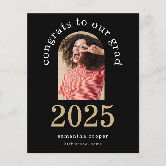 Budget Arch Photo 2025 Afstudeerder Black Aankondi (Voorkant)