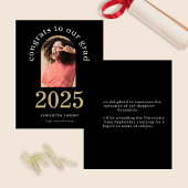 Budget Arch Photo 2025 Afstudeerder Black Aankondi