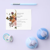 Budget automne Brunch et prospectus d'invitation (Simple)