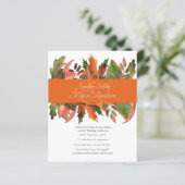 BUDGET Automne Feuilles d'automne Mariage Invite (Debout devant)