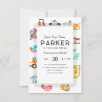 Budget Auto's Straat Kinder Vervoer Verjaardag