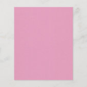 Budget Baby Brouwt Bruiloft Uitnodiging Flyer (Achterkant)