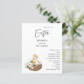 Budget Baby Duck & Easter Egg Floral Easter (Staand voorkant)