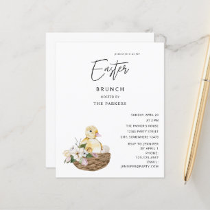 Budget Baby Duck & Easter Egg Floral Easter