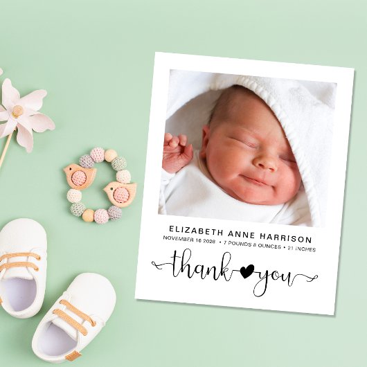 Budget Baby Foto geboorteaankondiging