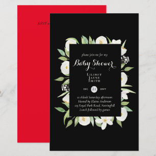 Budget Baby shower Grote afmeting Floral - Kleur b