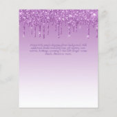 BUDGET BAPTISM CHRISTEST Invitation AGATE GOLD (Achterkant)