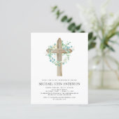 Budget Baptism Greenery Sage Eucalyptus (Staand voorkant)
