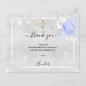 Budget Baptism Silver Blauw Foto (Voorkant)