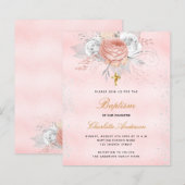 Budget Baptisme blush roze roze roze goudzilver (Voorkant / Achterkant)