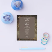Budget Basic Event Menu Flyer (Enkel)
