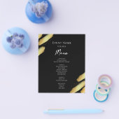 Budget Basic Event Menufolder Flyer (Enkel)