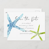 BUDGET BEACH Zee Ocean Life Wedding\ Briefkaart (Voorkant / Achterkant)