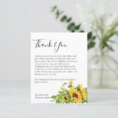 BUDGET Bedankingskaart Sjablonen voor rouwkaart (Staand voorkant)