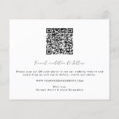 Budget Bestemming Bruiloft Save the Date Flyer (Achterkant)