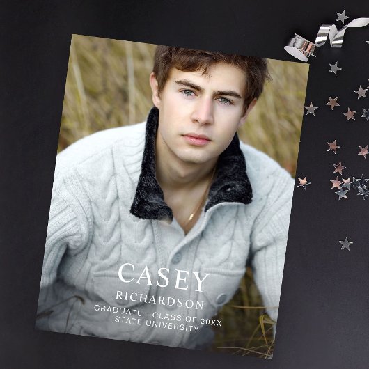 Budget Big Mod Name Photo Graduparty VER Flyer