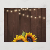 Budget bijtende florale foto bruiloft behalve datu flyer (Achterkant)