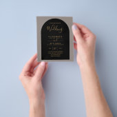 BUDGET Bilingual Spain Boda English Weddenschap Flyer (Hand)