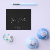 BUDGET Black Hartelijk dank Flyer (Enkel)