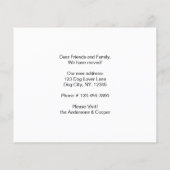 Budget Black Labrador Nous avons déplacé la carte (Dos)