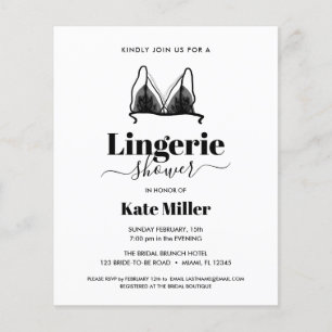 BUDGET Black Ooh La La La La Lingerie Vrijgezellen
