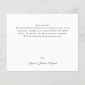 Budget Bladeren & Eucalyptus Goud Bedankt Flyer (Achterkant)