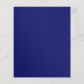 BUDGET Blauw Script Veertig 40e Volwassene Verjaar (Achterkant)