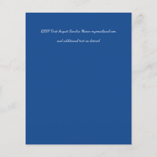 Budget Blauwe Sterrennachten Fonkelende Sterren Br (Achterkant)