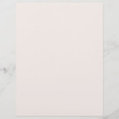 Budget  Bloemen Art Nouveau Bruiloft Flyer (Achterkant)