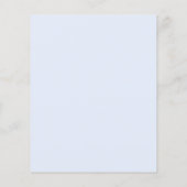 Budget Blue Gingham Books voor Baby bijlage (Achterkant)