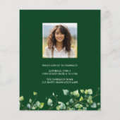 Budget Boho Arch Ivy Forest Green Afstudeerder Inv (Achterkant)