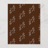 Budget Boho Chic Wedding Elegant Terracotta Copper (Achterkant)