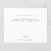 Budget Boho Copper Pampas Grass Floral - Gegevens (Achterkant)