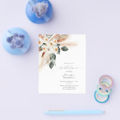 Budget Boho Copper Pampas Vrijgezellenfeest 2 Flye Flyer (Enkel)