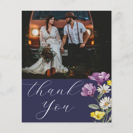 Budget Boho Dank Wildbloemen & Foto (Voorkant)