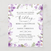 Budget Boho Elegant Paarse Wedding (Voorkant)