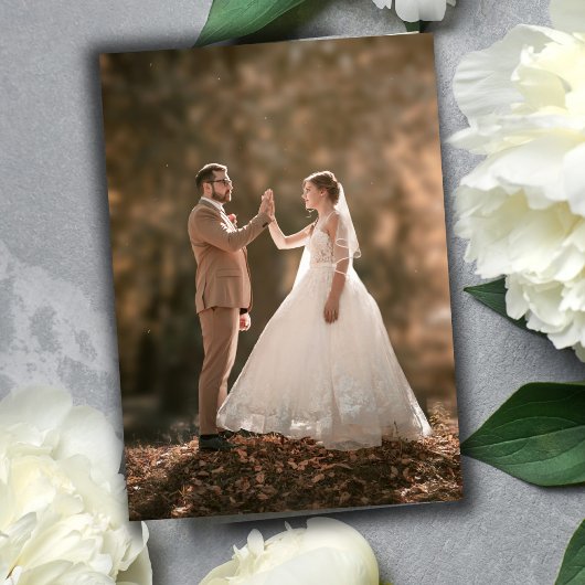 Budget Boho Elegante Classy Botanische Bruiloft Flyer