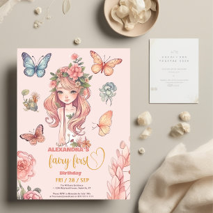 Budget Boho Fairy Eerste Meisje's 1e Verjaardag