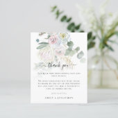 Budget Boho Florals laat foto bruiloft voorbij (Staand voorkant)