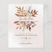 Budget Boho Flowers valt te vieren tijdens het huw (Voorkant)