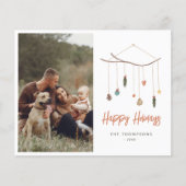 Budget Boho kerstboomtak Foto Holiday (Voorkant)