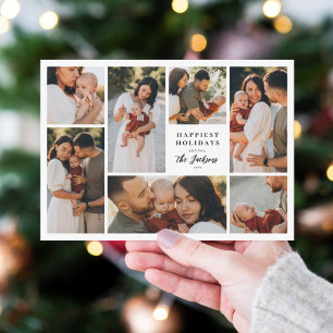 Budget Boho Kerstmis 7 Foto Collage Holiday