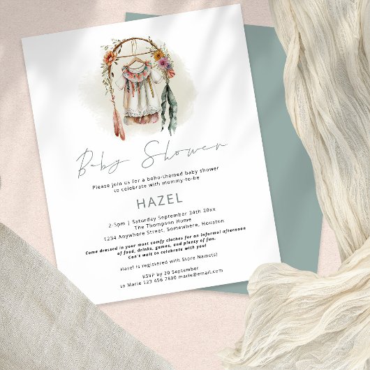 Budget Boho  Kleding Meisje Jongen Baby shower